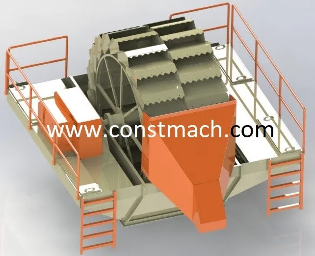 Second Hand Sand Washing Machine Used Sand Wash Plant 6.5 Tonnes