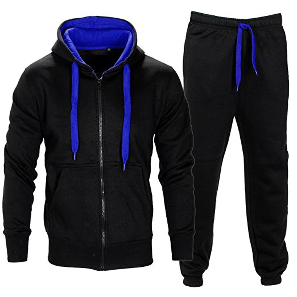 Winter Warm Tracksuit All Zip Up Round Bottom Track Suit - Buy ...
