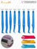 Eyelash Extension Precision Tips Tweezers/Long Lashing Quality Tweezer/Titanium colors Tweezers get by Stylish Beauty Industry