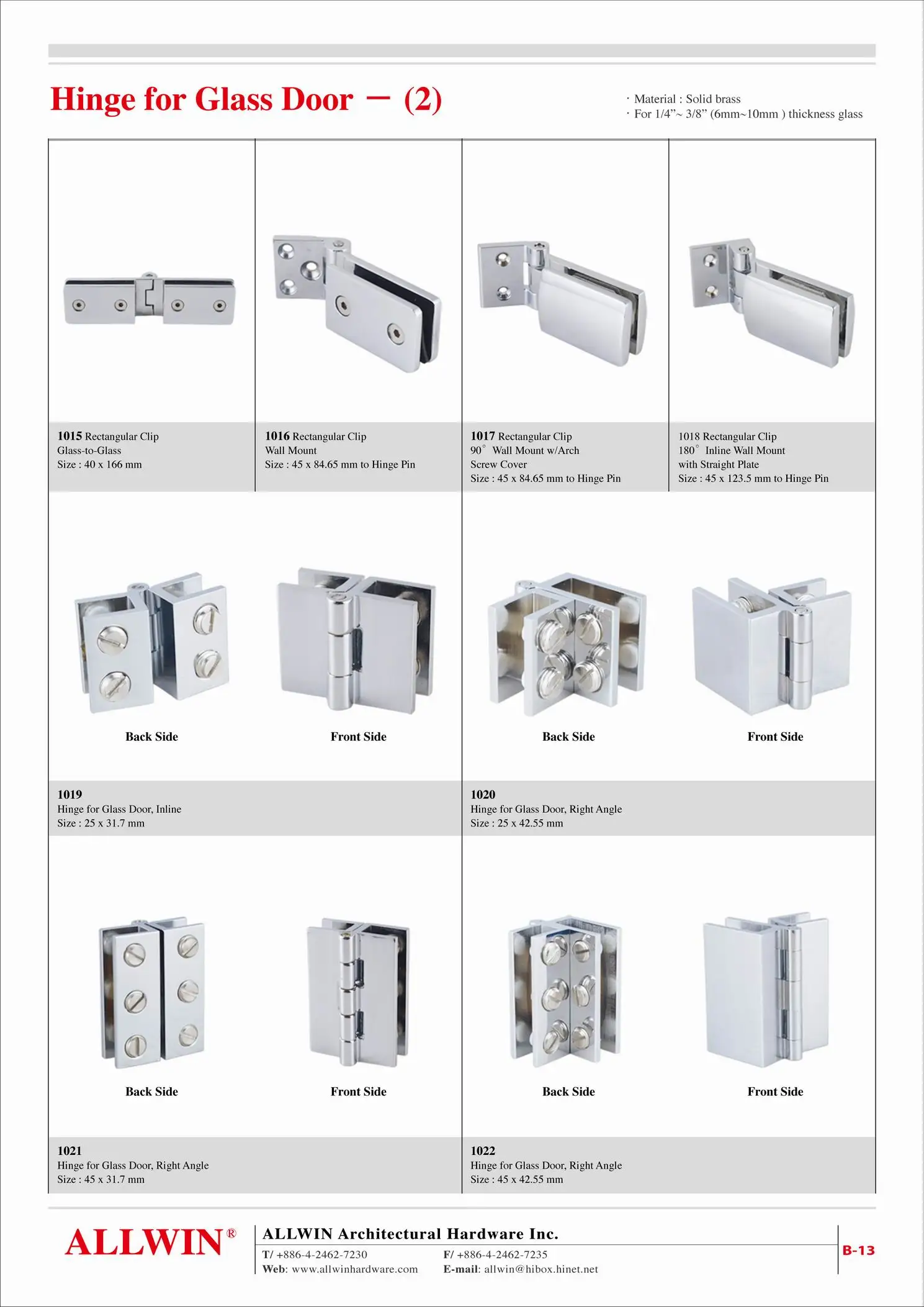 Stainless Steel Free Swinging Glass Door Pivot Hinge product04003027