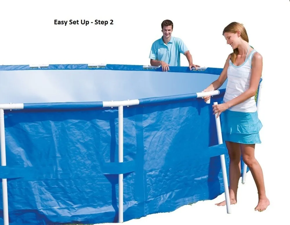 folding swimming pool