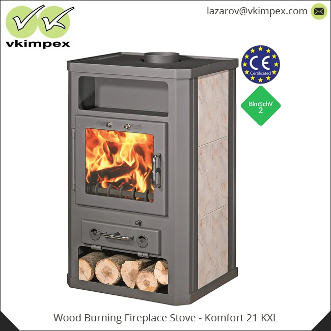 International Manufacturers Wood Fireplace Stove Komfort 21 Kxl