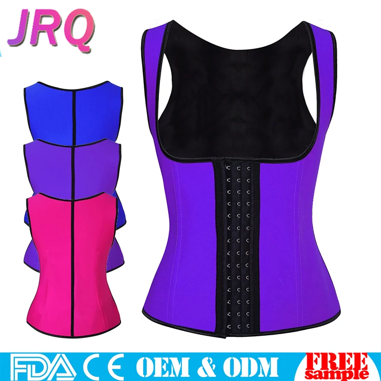 hot sell Waist Trainer Vest Women's Latex Underbust Waist Training Steel