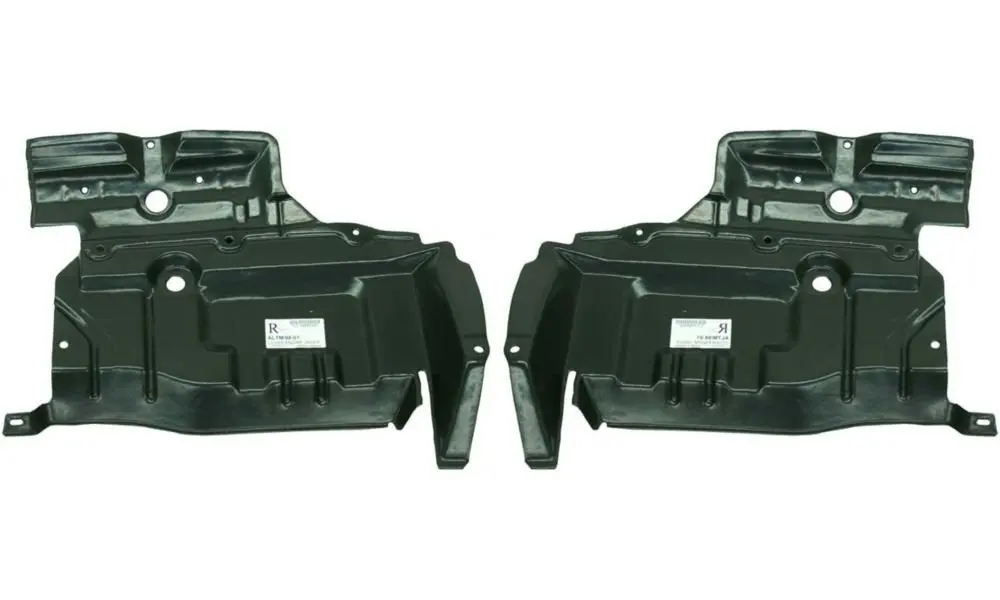 Left /& Right Side Engine Splash Shield For 98-2001 Nissan Altima Set of 2