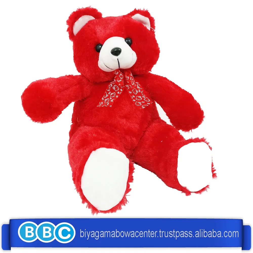 red colour teddy