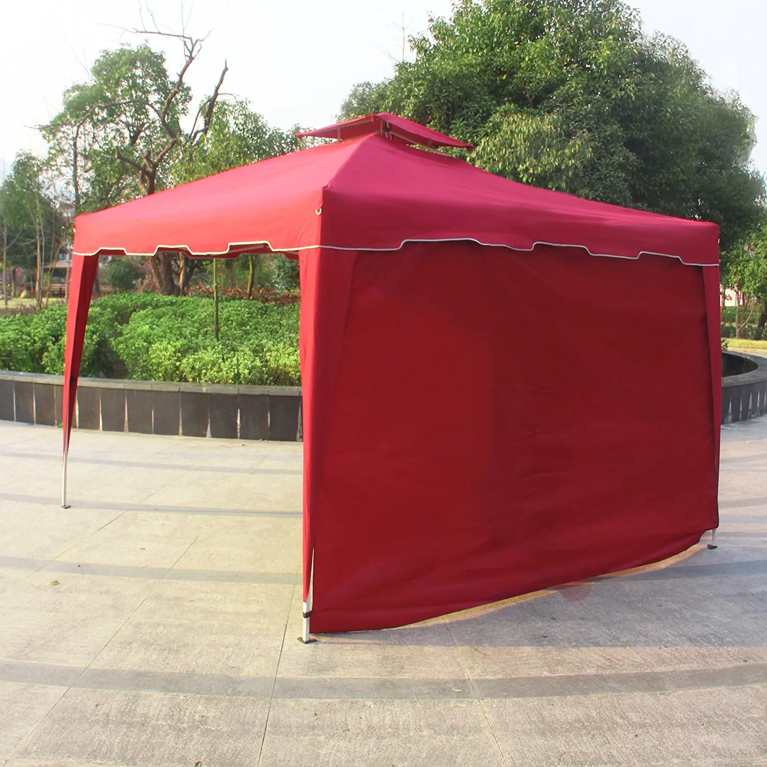 Cloud Mountain 1 Piece Side Wall Wind And Sun Shade Privacy Cloud Mountain 1 Pc Wall Side Gazebo Wind And Sun Shade Privacy Panel Curtain Replacement