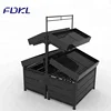 Factory price various styles wholesale vegetable display and fruit shelf