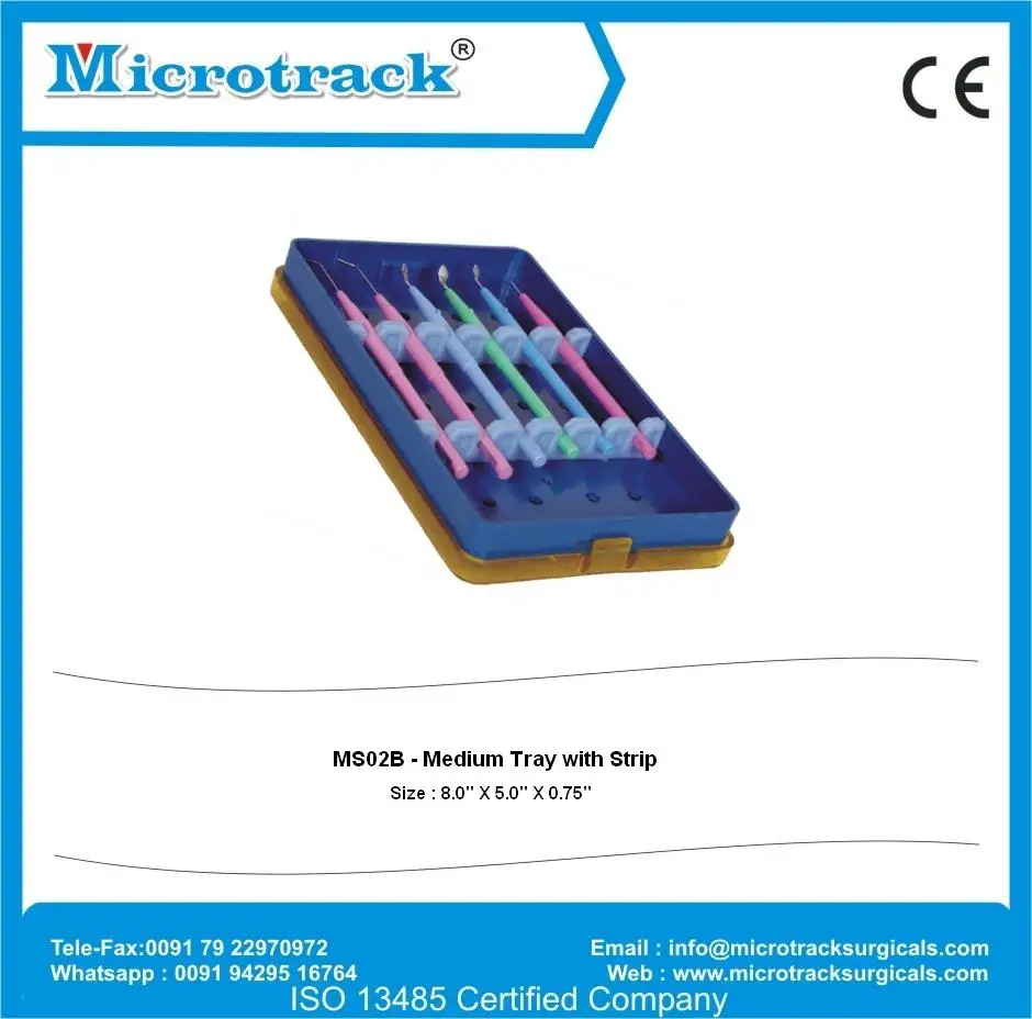 2B MEDIUM TRAY with strip