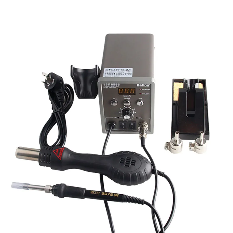 Hot Air Gun Soldering Station Two In One Digital Display Thermostat Constant Temperature Hot Air