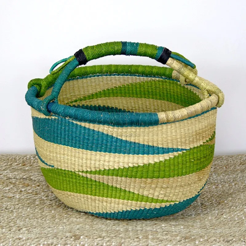 Handmade Decorative Seagrass Bolga Basket Made In Vietnam/seagrass ...