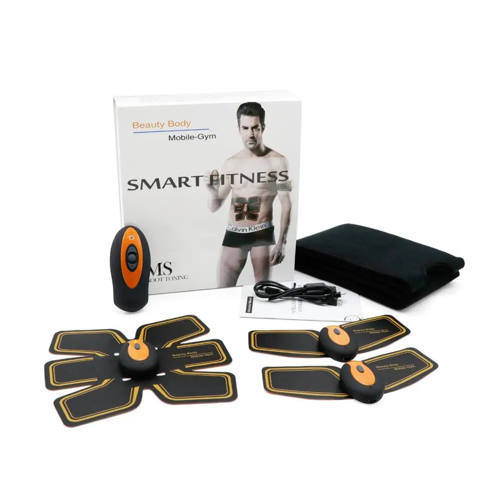 Top Beauty Ems Electronic Ab Abdominal Muscle Stimulation Toning