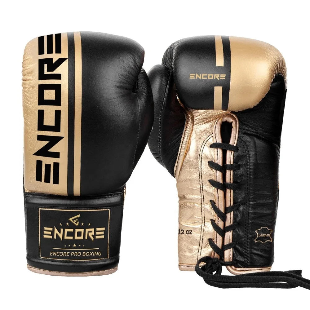 lace up muay thai gloves