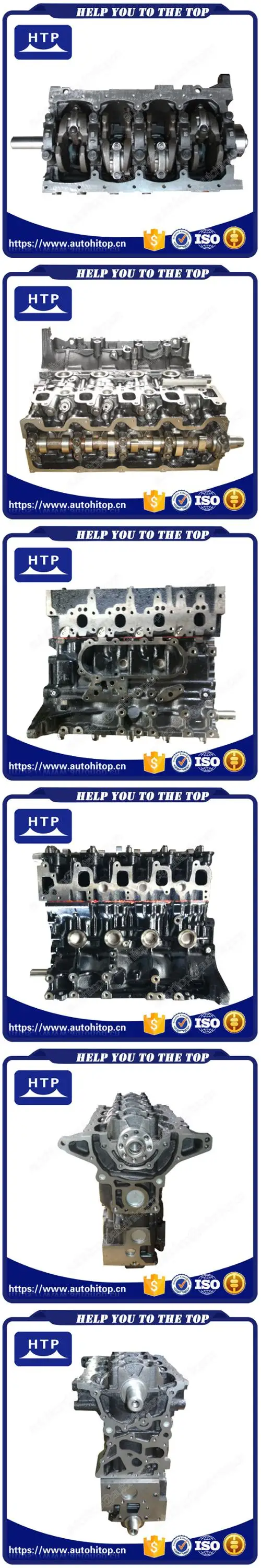 High Quality Aftermarket Diesel Auto Engine Parts Complete Long Cylinder Block For TOYOTA Hiace 5L