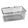 SQUARE SHAPE METAL BASKET WITH HANDLES FOR CLOTHES