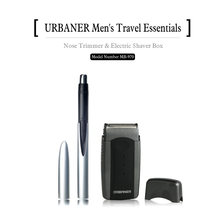 MB-970B Nose Trimmer & Shaver Men's Travel Essentials