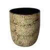 IA Crafts Decorative Plan-Pot Shaped Vietnamese Lacquer MDF Tumbler With Inlaid Eggshells