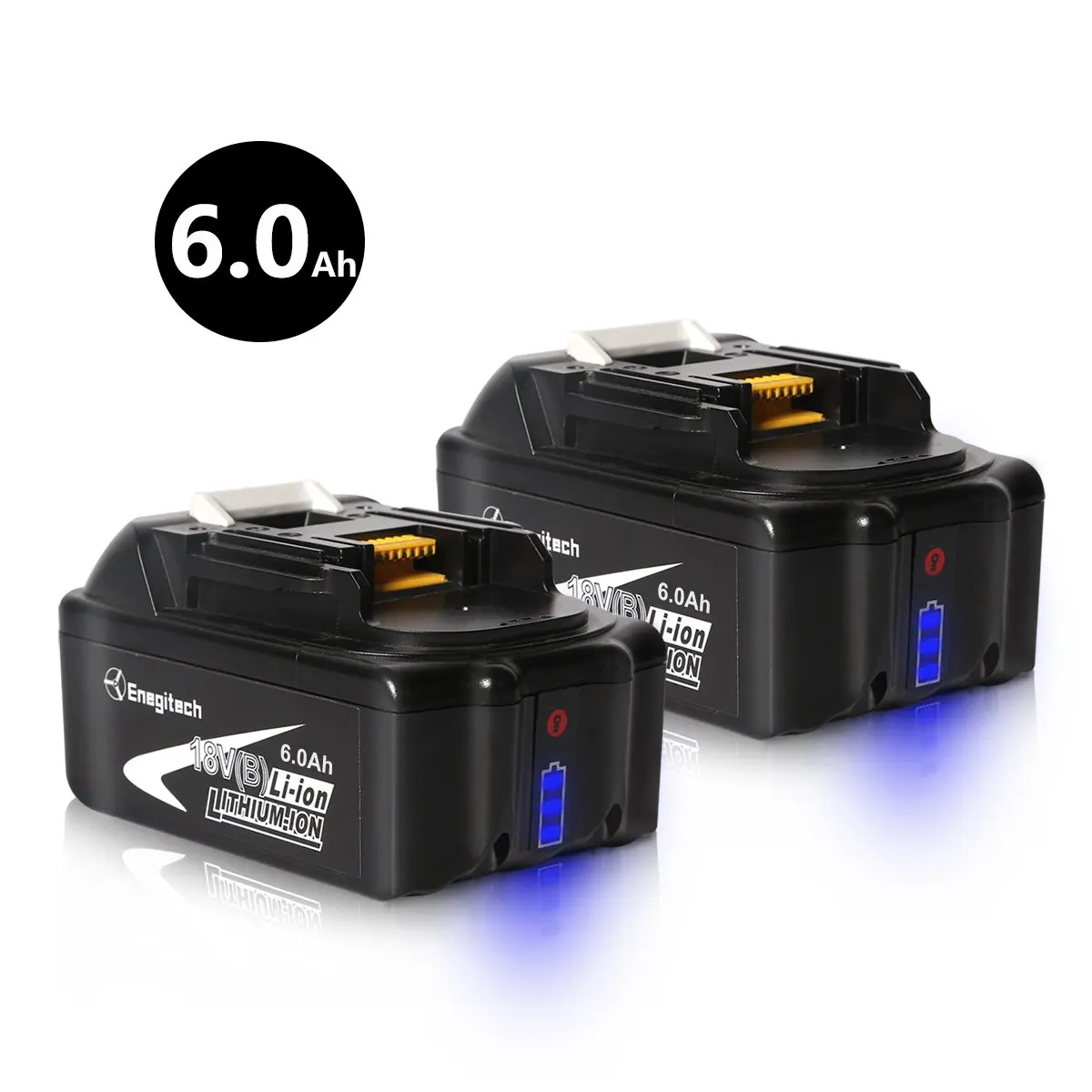 Buy Makita BL1860B-2 18V LXT Lithium-Ion 6.0 Ah Battery (2 Pack) in
