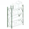 Teardrop pallet racks automatic warehouse storage system