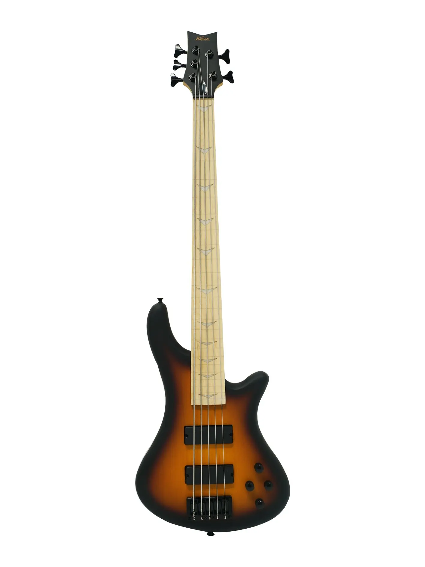 Maple 21 Frets Neck For Electric Bass Guitar Neck Part Replacment 5 String - Ali