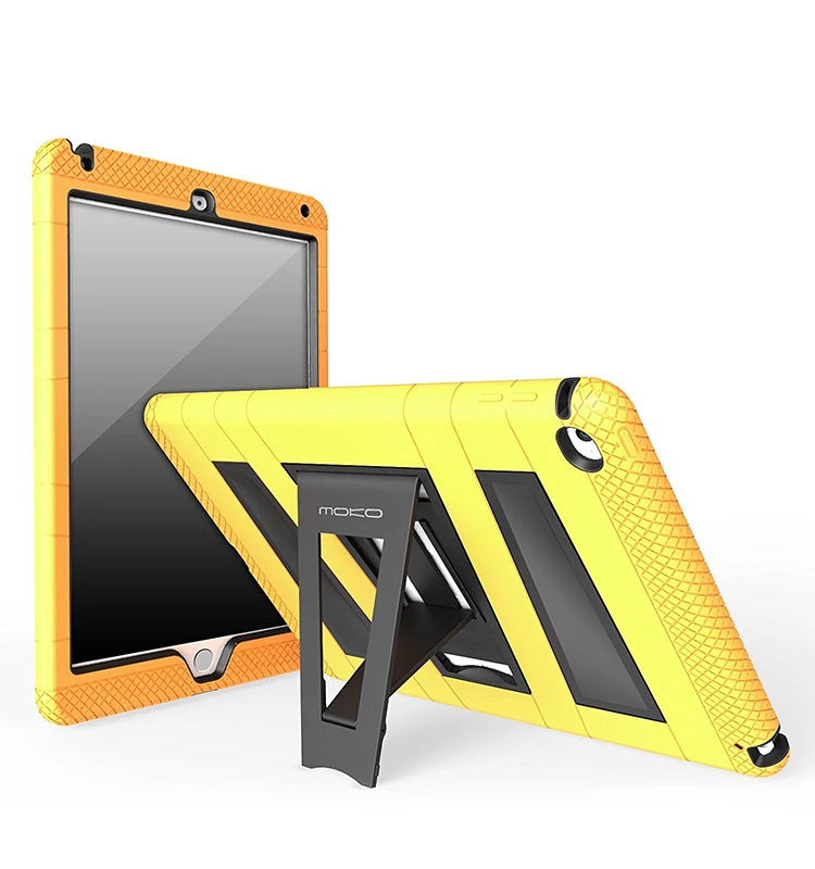Rugged Hybrid With Foldable Stand Protective Wholesale Rugged Cover For Moko Ipad Air 2 9.7
