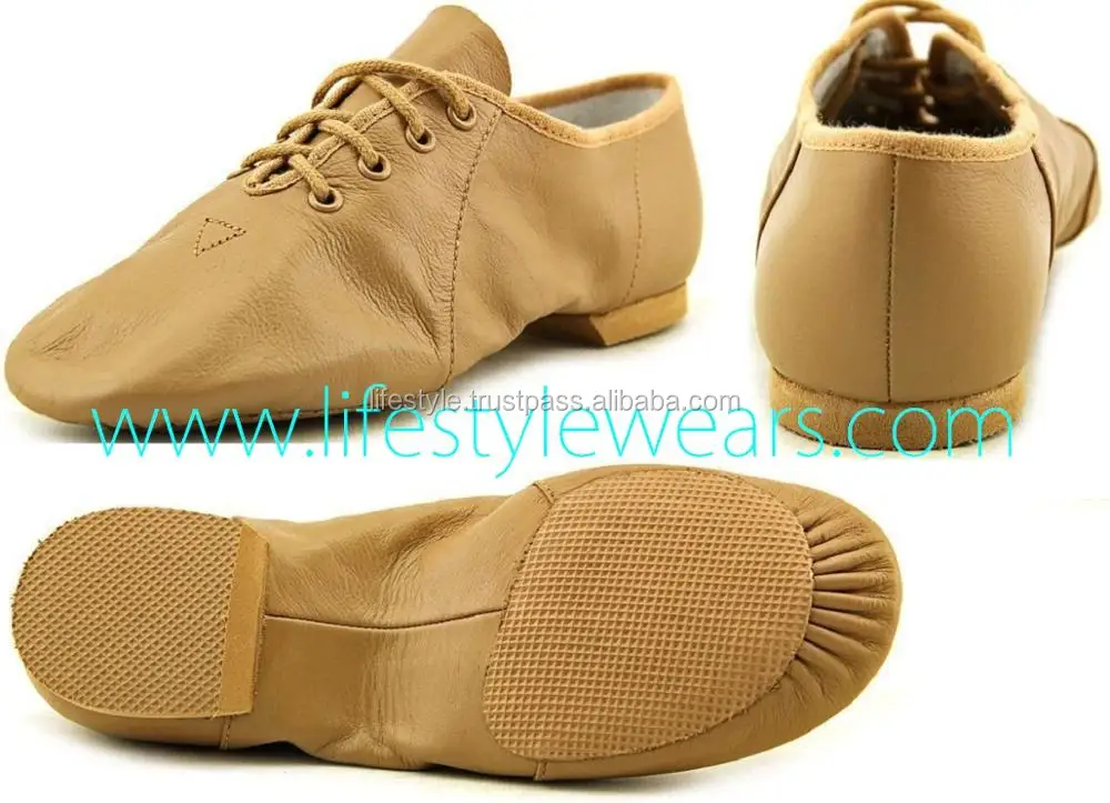 Dance Shoes Men Leather Sole Dance Shoes Women Jazz Boots Leather Jazz