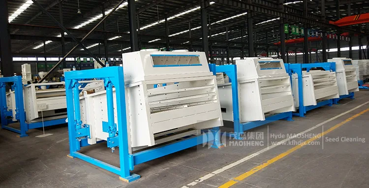 Large flax sunflower seed grading machine