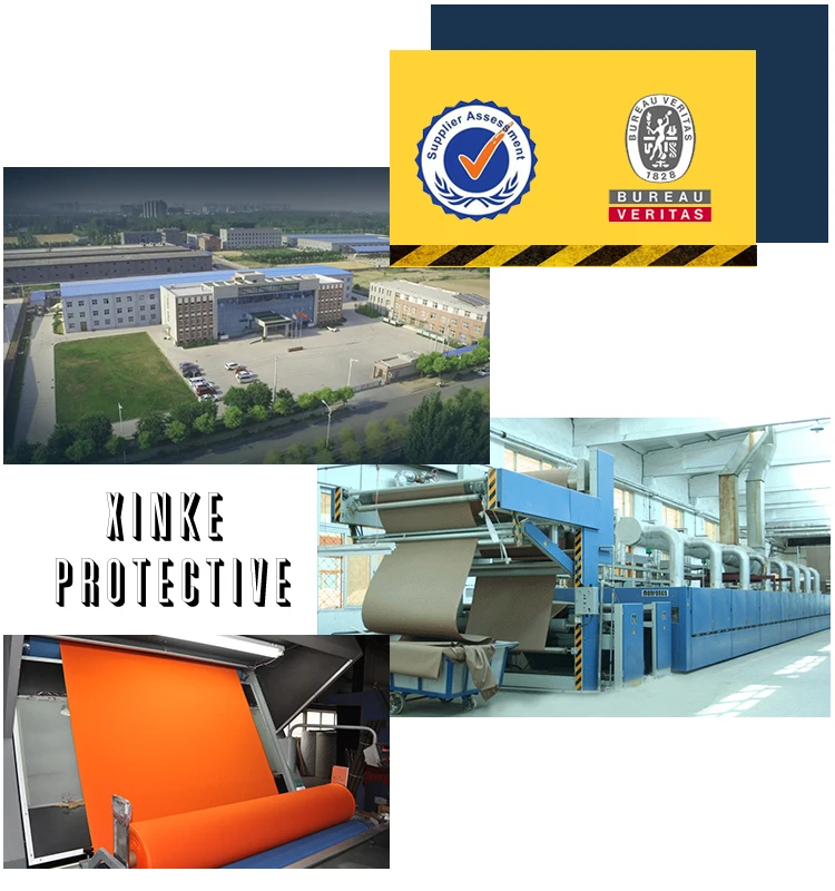 High Color Fastness CVC Woven Flame Retardant Fabric