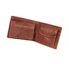 Gents wallet brown color/gents wallet with small coin pocket/new trend wallet for mens