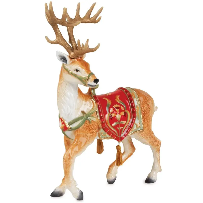Life Size Fiberglass Reindeer Sculpture For Home Decoration Buy Reindeer Sculpture,Lifesize