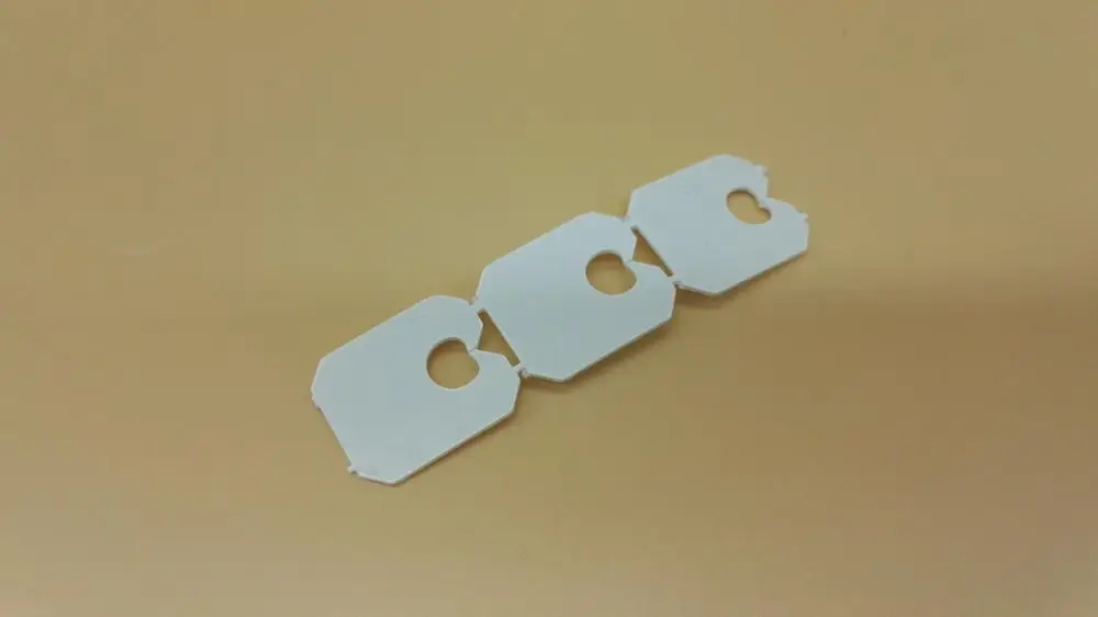 26*22mm White Bread Clips/plastic Kwiklock/used For Bread Clip Machine