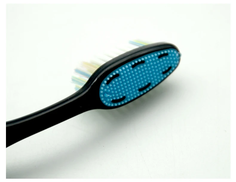 BANNER Patent Special Anti-slip Rubber Handle with Medium Ultra Cleaning Power Bristles