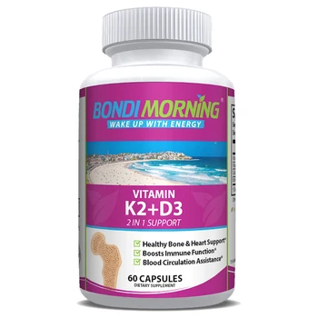 Vitamin K2 D3 Supplement For Bone Heart Health High Potency Capsules For Optimal Calcium Absorption Buy Vitamin D3 5000 Iu Softgels Heart Bone