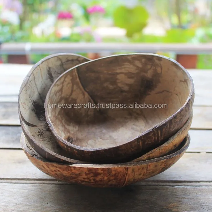 Handmade Vietnamese Lacquer Coconut Shell Bowls Buy Coconut Bowl