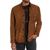 Men Leather Overall Coats