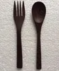 High quality best selling a natural handcrafted coconut wood rice spoon and fork from Viet Nam