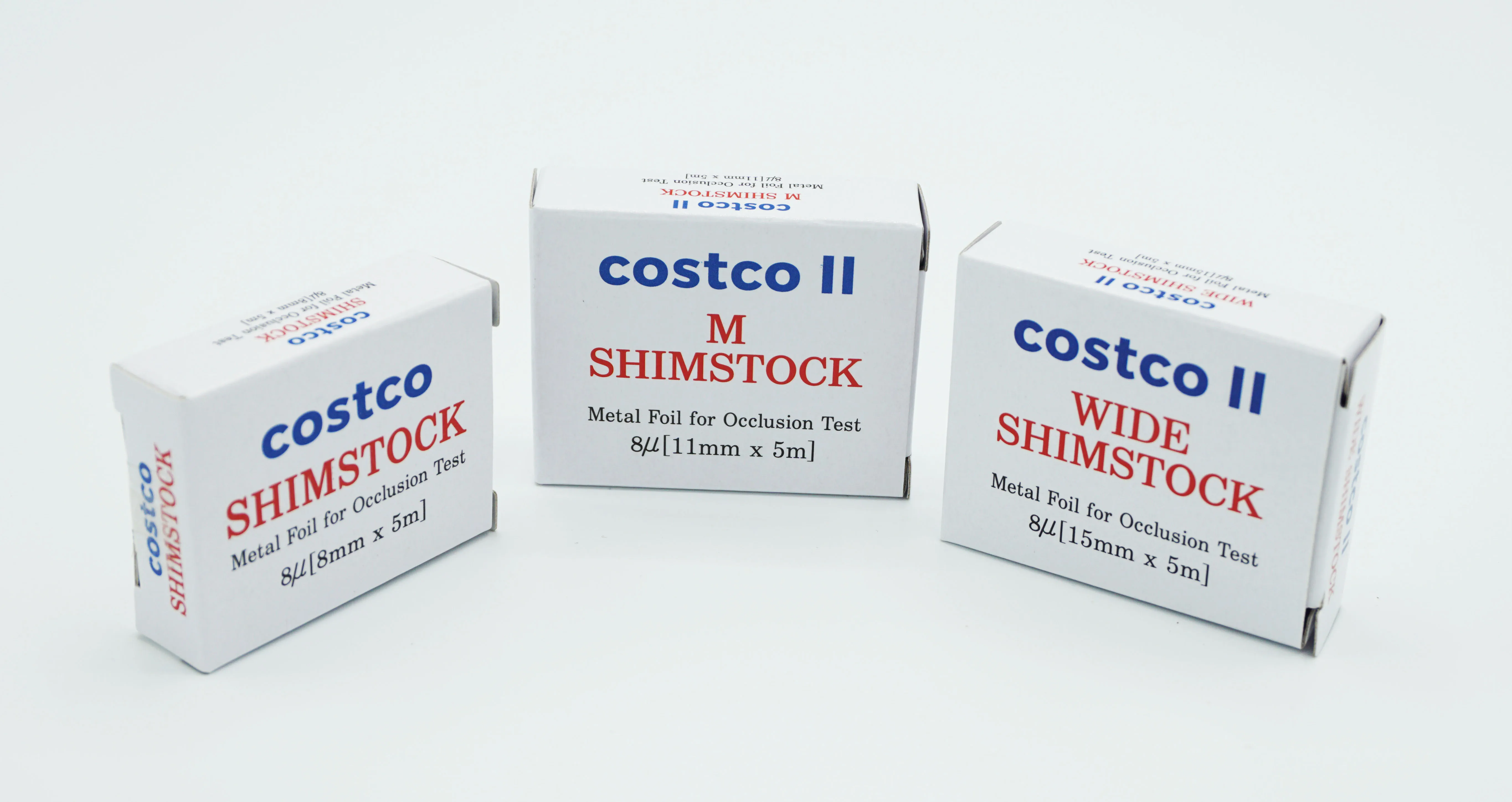 Dental Shimstock 2018 New Design Product,Dental Occlusion Test Film