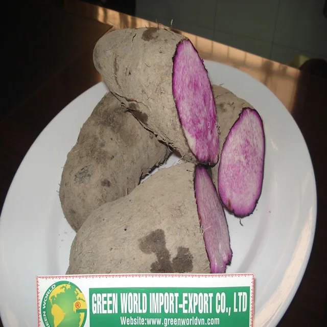 Premium Quality Fresh Purple Yam With Competitive Price For New Crop