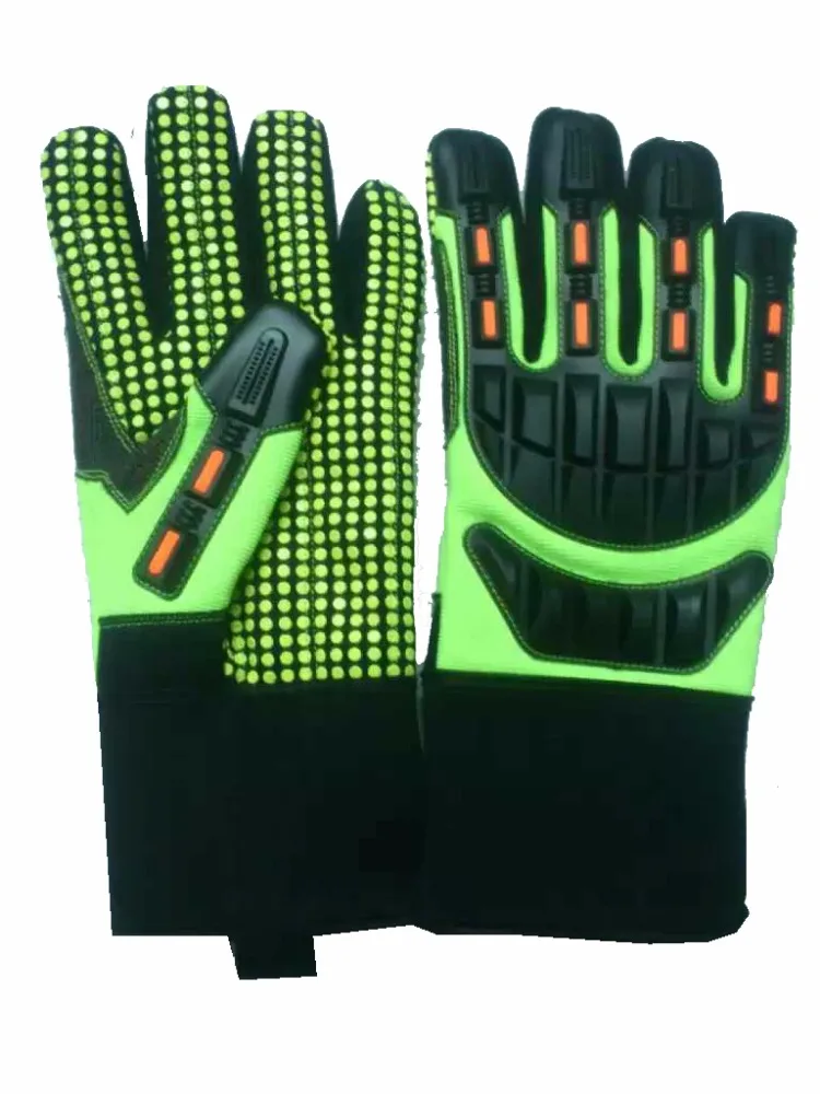 2018 New Mechanics Oil Refinery Gloves/custom Mechanics Gloves/oil