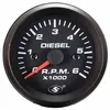 52 mm Aluminum Rims diesel engine tachometer Gauge Pointer Automobile Tachometer