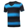 men custom plain blank V Neck vintage Look t shirt/ private label