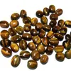 AAA Quality Loose Gemstones Tiger Oval Cabochon Flat Back