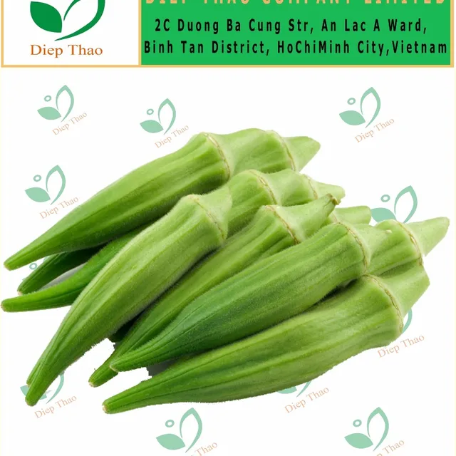 hot selling fresh vegetables lady finger, fresh okra