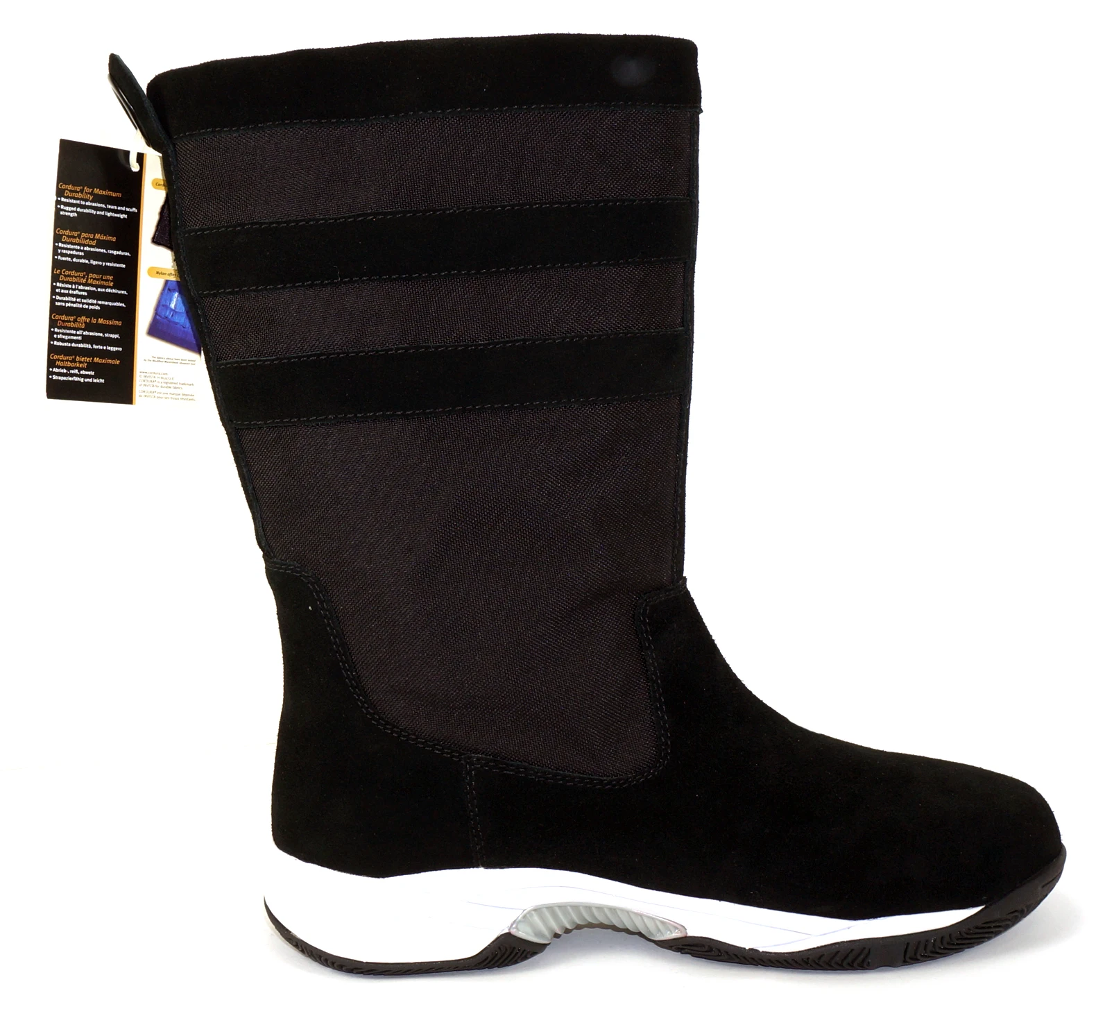 Fashionable Waterproof Genuine Leather With Breathable Membrane Men And Women Cordura Nylon Deck