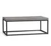 SMETA approve factory Rectangle table , Black Powder Coated table , Metal table