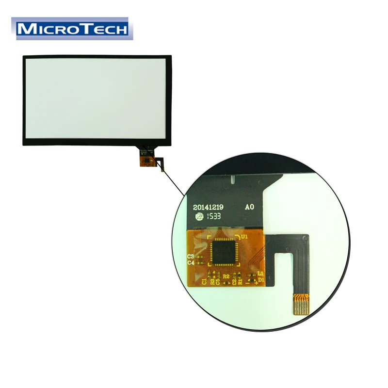 Multi Point Touch Panel 6 Pin 7 Inch 800x480 Industrial Capacitive Touch Screen Buy 7 Inch