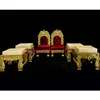 Traditional Wedding Mandap Low Chairs Set, Indian Wedding Mandap Chairs Manufacturer, Indian Wedding Marriage Ceremony Furniture