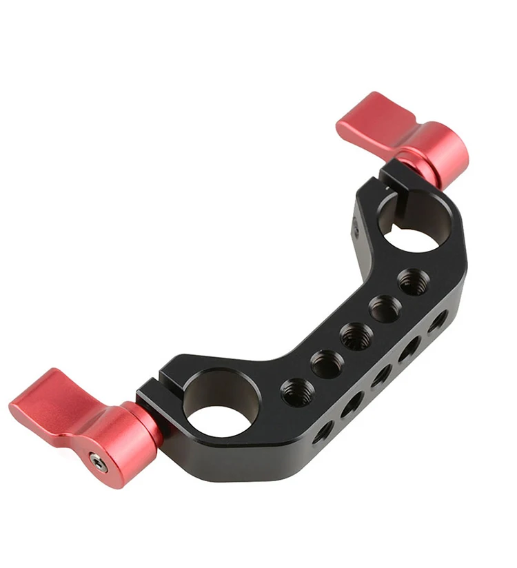 Camvate Quick Release Double 15mm Rod Clamp Support Rail System 1/4