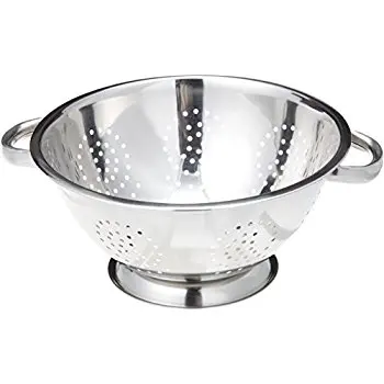 metal colander