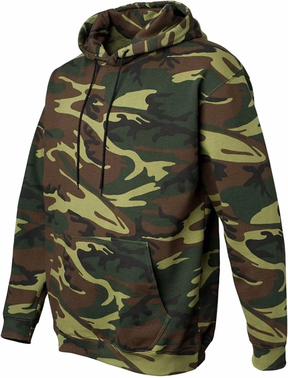 Camouflage Hoodie For Men With Kangaroo Pocket,White Camo Hoodies ...