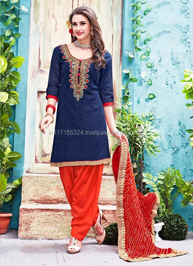 heavy gota patti suits